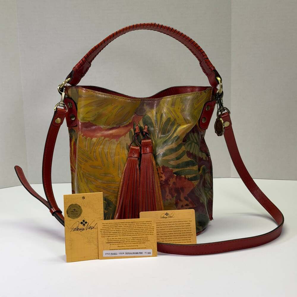Patricia Nash Otavia Tropical Dreams Collection Bucket Bag, 10th Anniversary